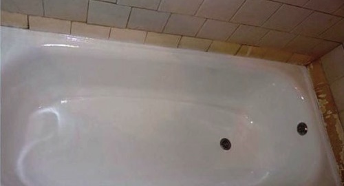 Реставрация ванны жидким акрилом | Рогачёво